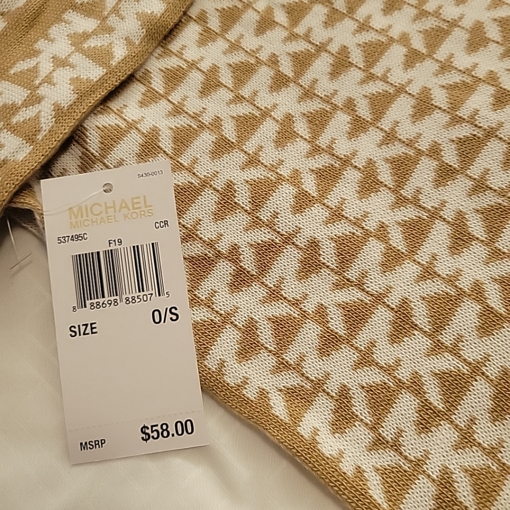 Michael Kors infinity scarf, NWT